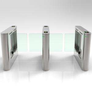 Quality IP54 Speed Gate Turnstile Anti-Crush Optical Barrier Turnstiles Face Recognition wholesale
