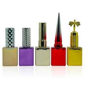 Quality Cylinder Fancy Gel Polish Square Bottle Nail Polish Jars Hanya wholesale