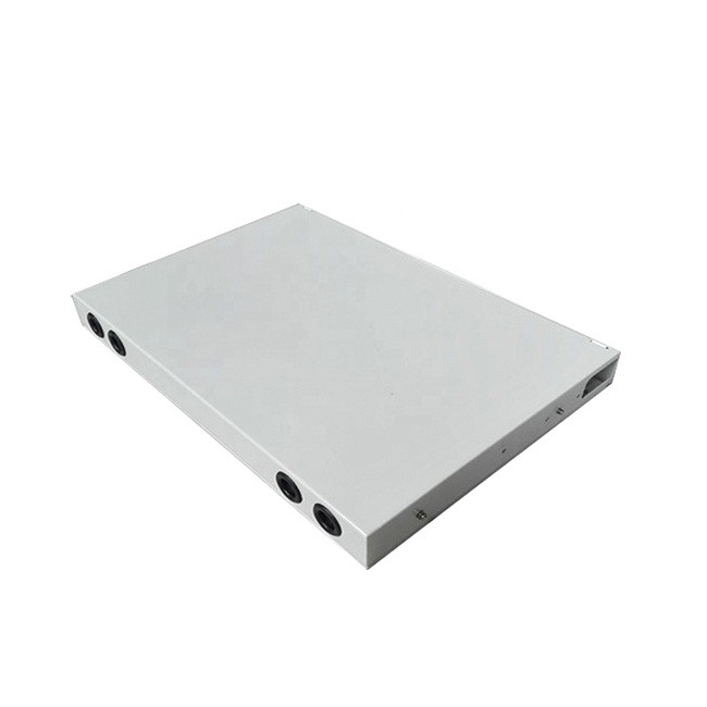 1U 19" Rack Mount 12/24/48 Port SC Sliding Fiber Optical Patch Panel