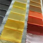 High- Shiny Polyester Spandex Fabric for Lady Clothing Stain Resistant 50D*75D