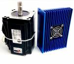 12NM Closed Loop Stepper Motor For Cnc Machine 6A 6.5mH Black And Blue
