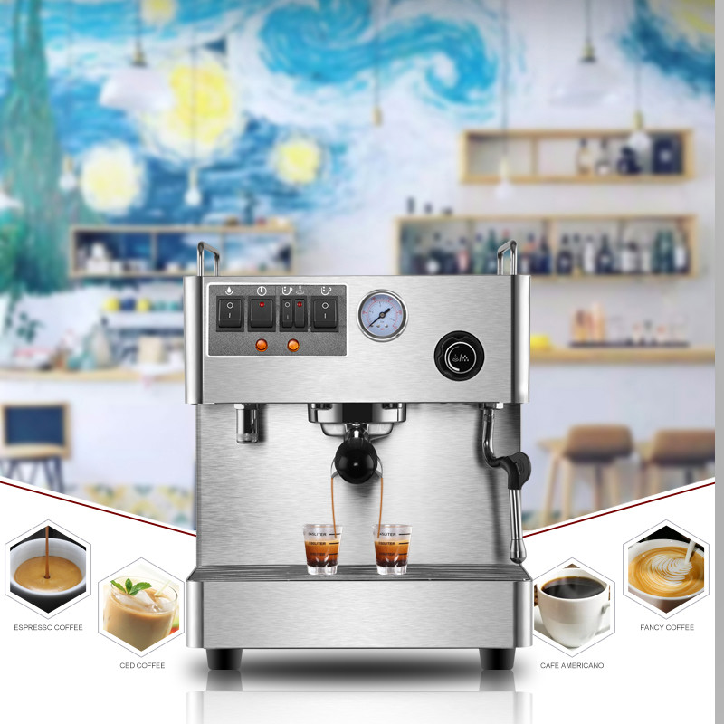 3000W Espresso Coffee Machines 1.7L Watertank Multi Boiler Espresso Machine