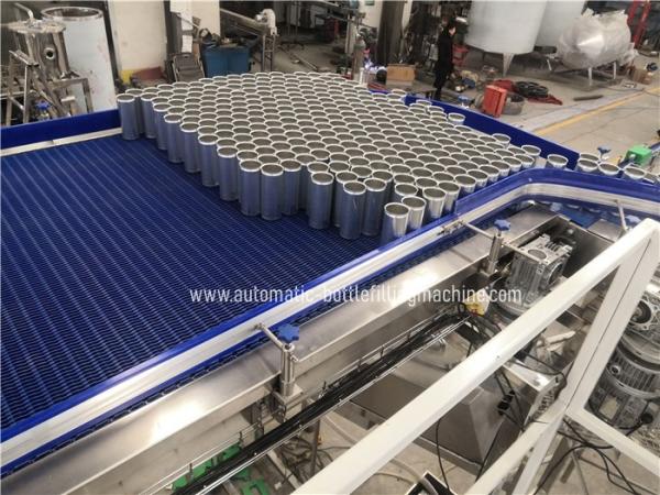Automatic Beverage Can Filling Machine Aluminum Can Filler, Can Seaming