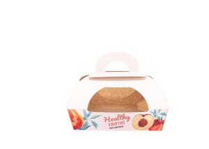 Quality Brown Kraft Paper Fruit And Vegetable Packaging Boxes Oilproof Waterproof wholesale