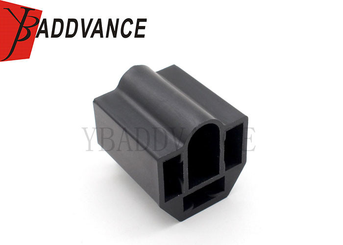 Plastic 3 Pin Black Automotive Electrical Connectors Unsealed Male Connector Housing DJ7035-7.8-21