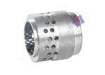 Customized Polishing Throttle Valve Spare Parts / Valve Bearing Gray Color