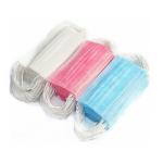 Blue White Disposable Surgical Face Mask Anti Dust Anti Smog 50 Pcs / Box
