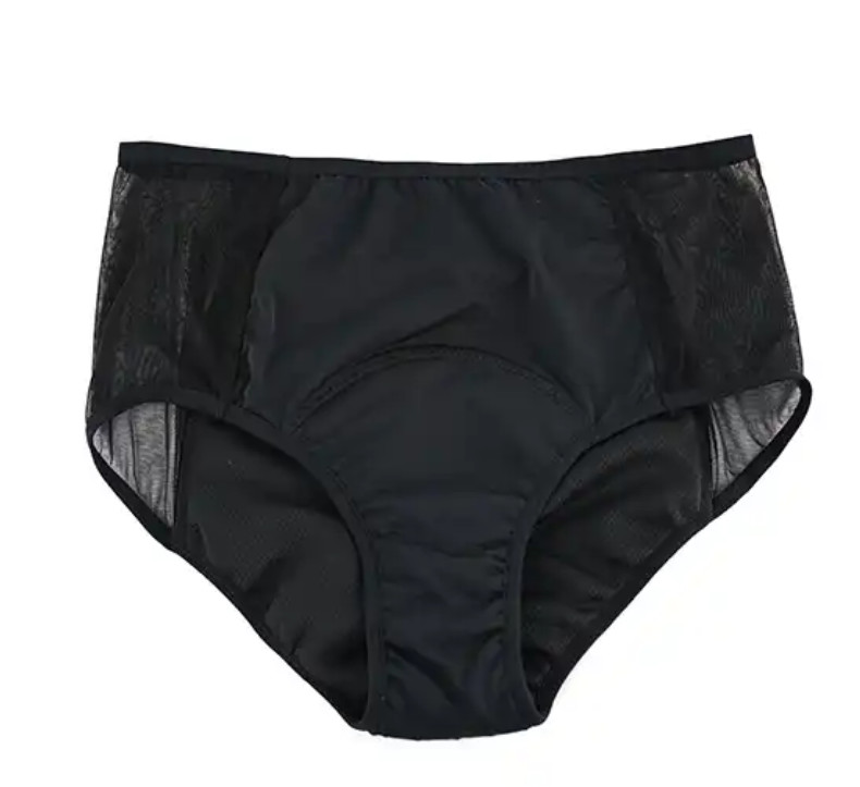 4 Layers Period Panties Underwear Heavy Flow Sanitary Panty Plus Size Leak Proof