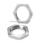 GB Standard Size 1/2-20 Hex Jam Nut Stainless Steel Thin Nut for Imperial Inch