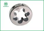 DIN 5158 Thread Cutting Dies , G Hand Metric Thread Die Bright Surface