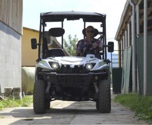 Quality EPA 9.7kw 60v Gas Utility Vehicles With 1805mm Wheelbase wholesale