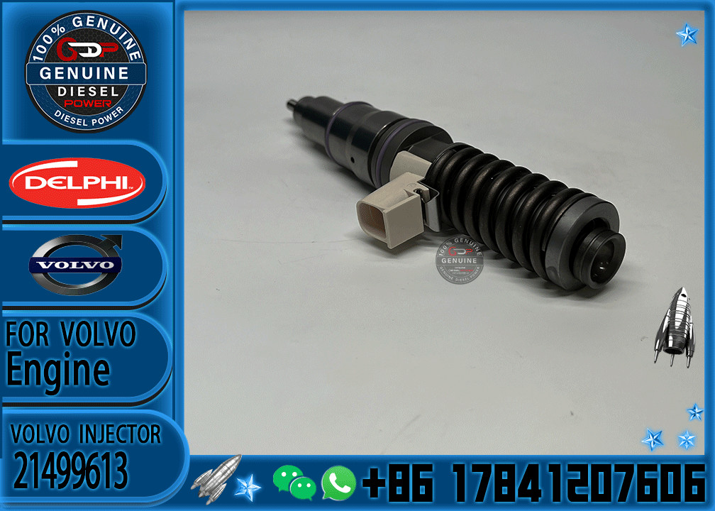 New Diesel Fuel Injector 21499613 BEBE4G16001 for VO-LVO 20847327 21499613 21644596 BEBE4G16001 Injector diesel