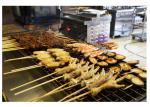 Charcoal-like BBQ grill Electric heating Digital control 1200mm Barbecue Grill