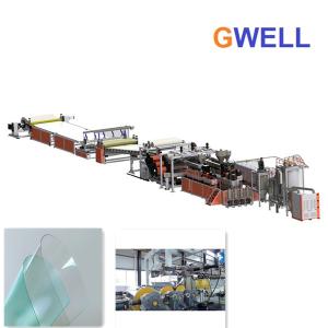 Quality PC Solar Film Production Line PC Transparent Plastic Sheet Extrusion Machine Single Screw Extruder wholesale
