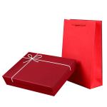 Custom Order Accepted Luxury Lid and Base Box for T Shirt Clothing Gift