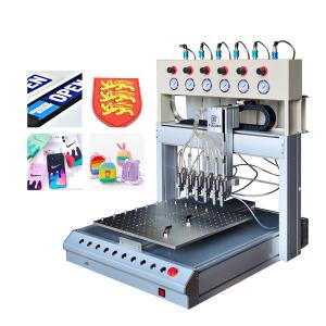 China Pvc Rubber Making Machine 3d Label Dispensing Rubber Patch Machine on sale