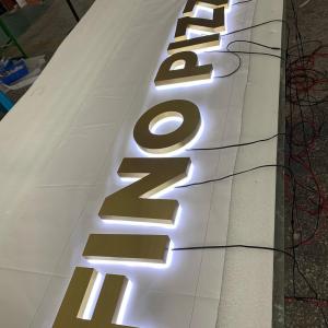 Quality Shops LED Signage Letters Snow LED 3D Sign for Custom Business Logo Outdoor Store Sign wholesale