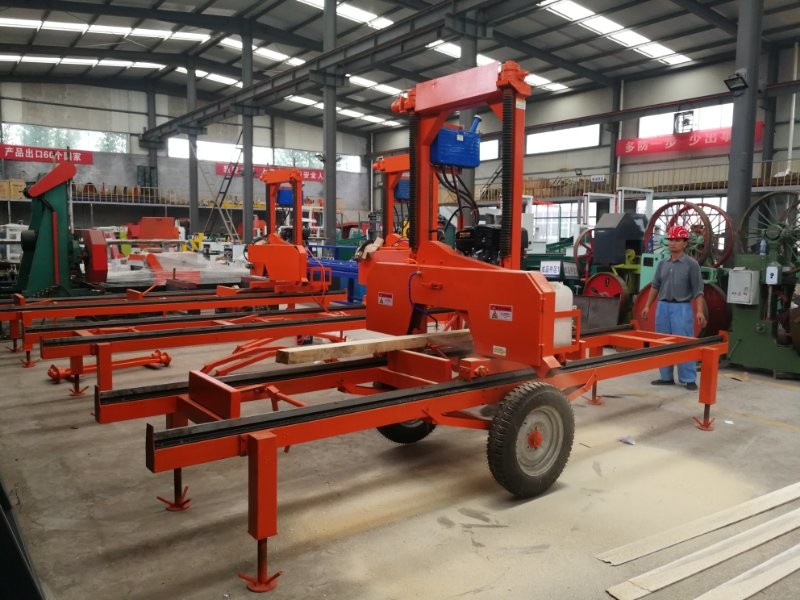Forestry equipment horizontal wood portable band sawmill /Electric Wood Band Saw for Malaysia