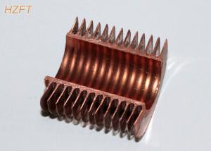 Quality Integral Copper / Copper Nickel Spiral Finned Tube With High Fins For Condensing Boiler wholesale