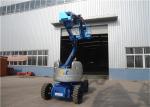 High Strength Structure Steel Towable Boom Lift , Aerial Work Platform 360