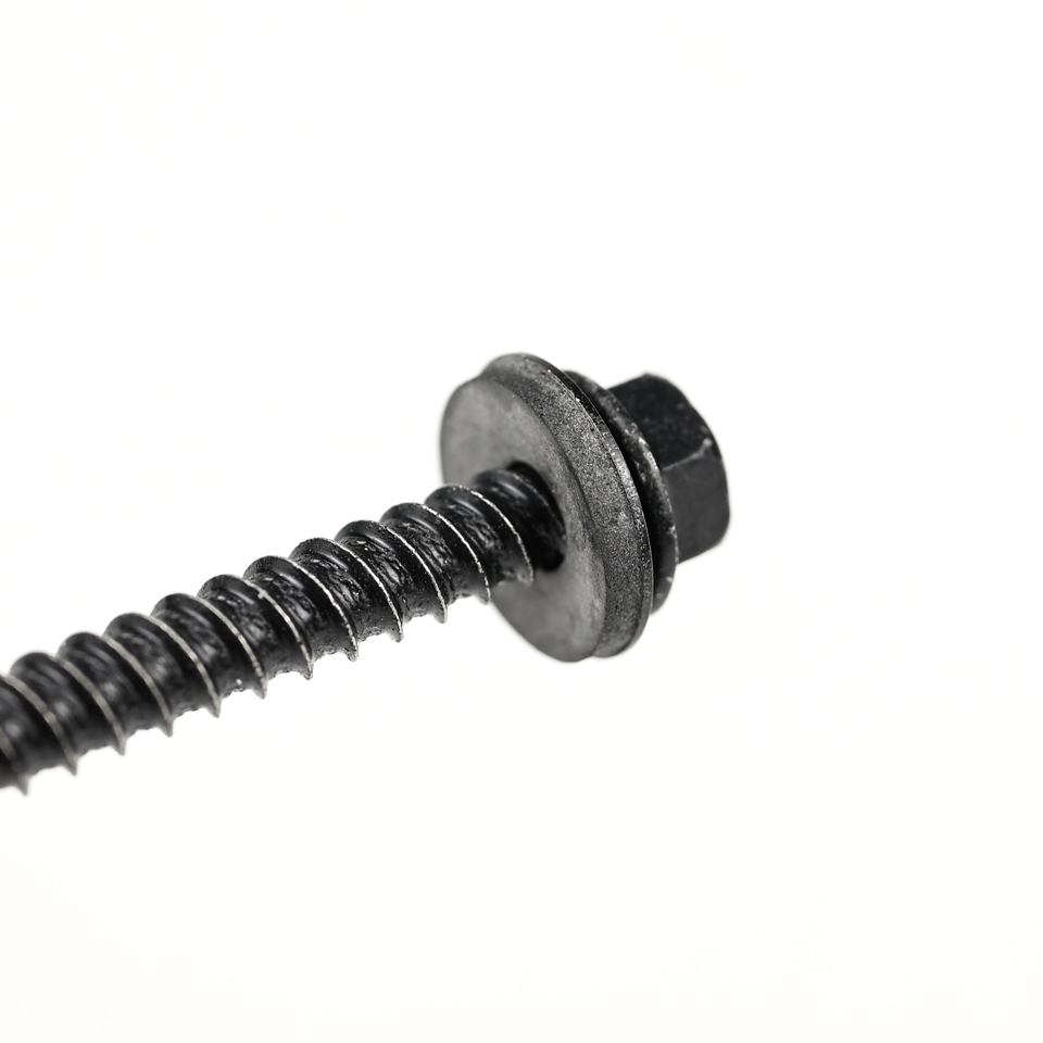 ZINC Finish Flange Hex Head Wood Screw for Wooden Building Materials and Structures