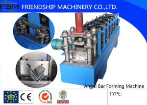 Quality Steel Angle Roll Forming Machinery For Roof Structure / Roll Forming Machine wholesale
