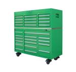 Silver Finish 17 Drawer Heavy Duty Metal Tool Cabinet for Steel Workshop