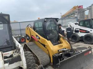 Quality Powerful 277C Used Caterpillar Skid Steer Fuel Efficiency In Good Condition wholesale