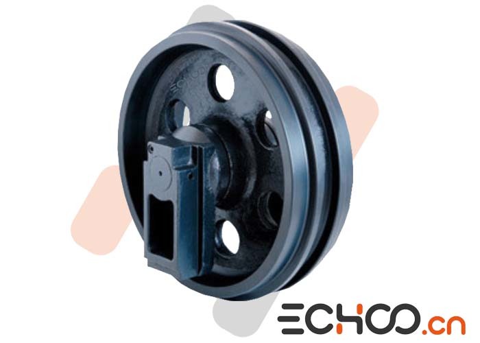 Komatsu PC120 Excavator Idler Wheel For Excavator Undercarriage Cranck Resistance