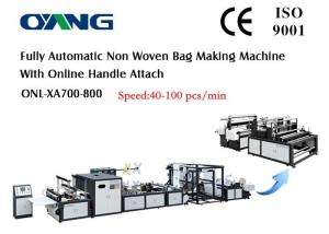 Quality Eco Bag Automatic Non Woven Bag Making Machine For Carry / Shopping Bag wholesale