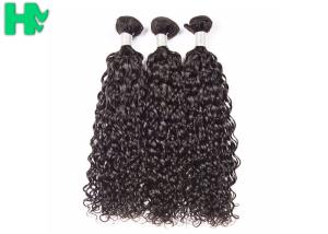 Quality Original Peruvian Human Hair Extension , Natural Wave Virgin Human Hair Weft No Smell wholesale