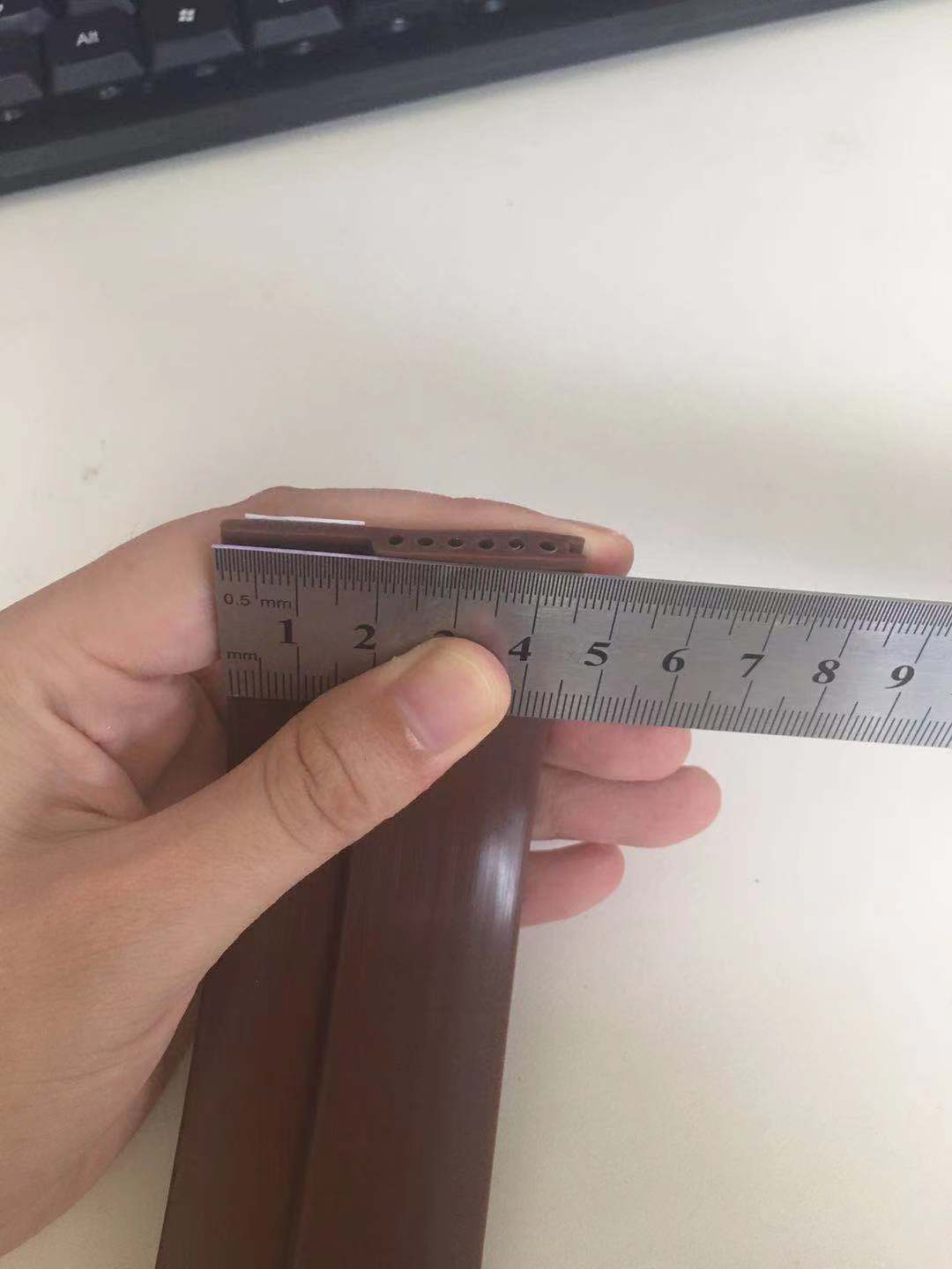 Silicone Rubber Door Draft Stopper For Noise And Dust Reduction