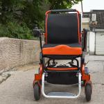 ISO Lightweight Folding Electric Wheelchair 100KG Load
