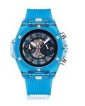 Water Resistant 3ATM Plastic Belt Watch OEM Plastic Analog Silicone