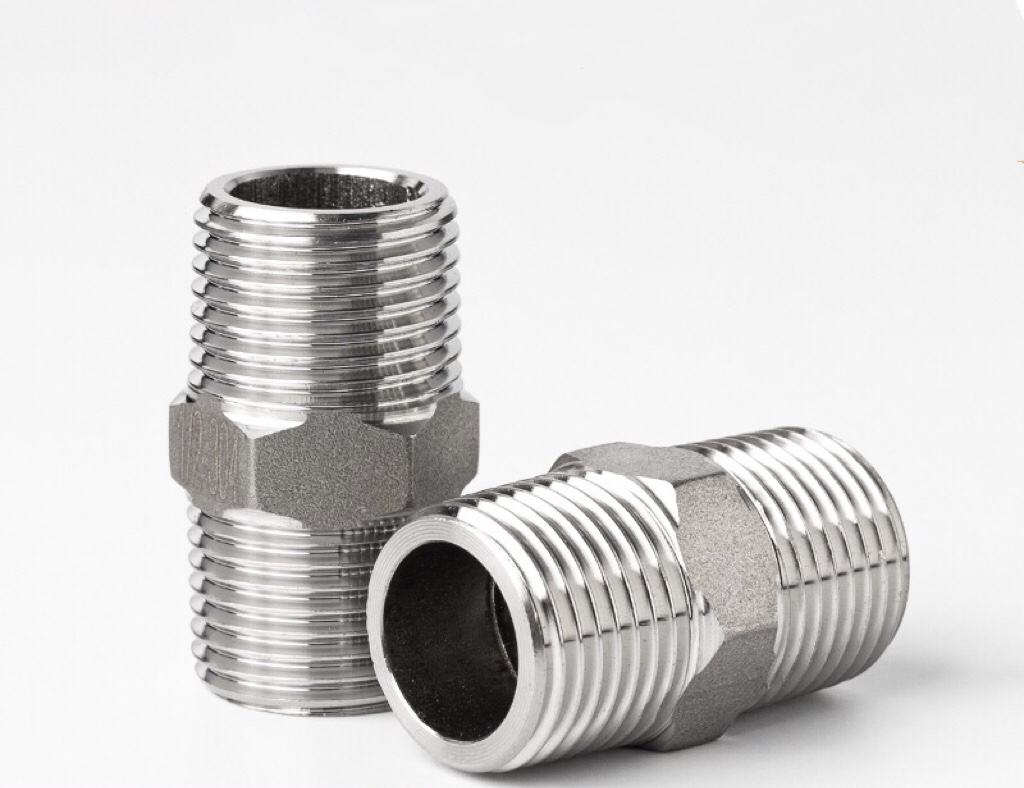 Customized Support ODM Casting Stainless Steel 316 BSP/NPT Hex Reducing Nipple
