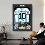 Living Room Home Hotel Office Customized Color Ronaldo Crystal 3 Football Jersey
