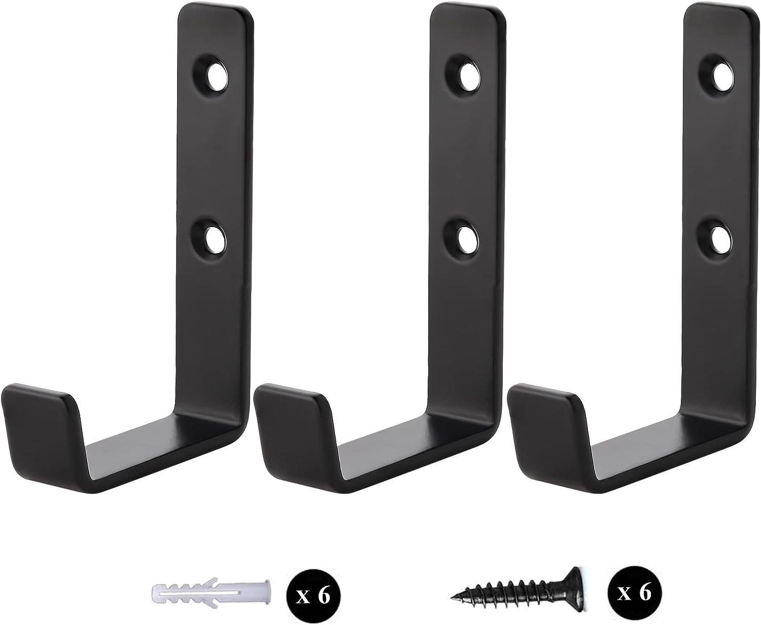 Wall Hooks for Multifunctional Hanging Shelf Heavy Duty Mounted Clothing Organizer