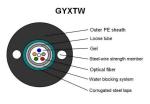 Outdoor Singlemode Self Supporting GYXTW Armoured Fiber Optic Cable With Two