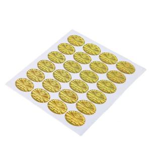 Quality Glassine / Release Paper Packaging Hologram , Glossy / Matte Hologram Sticker wholesale