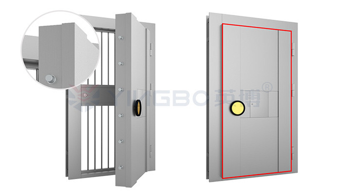 Anti Theft Safe Vault Door For Bank Home Office Security Fire Rated Vault Doors H2250* W1450mm