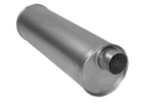 Quality Offset Offset Bidirectional Universal Exhaust Muffler 4 Inch Inlet wholesale