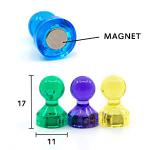 11x17mm N35 Office Thumbtack Magnetic Board Pins