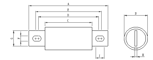 Dissmann HEV Fuse Fiber Pipe Semiconductor Protection Fuse Supplied in China