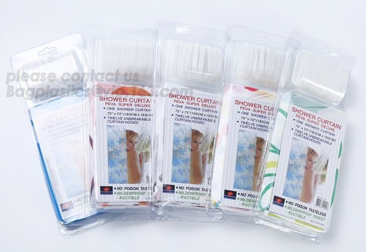 SCENERY PRINTING POLYESTER SHOWER CURTAIN, custom 3d eva shower curtain for bathroom, Popular cotton hooks polyester tex
