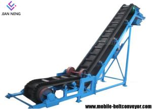 Quality Sidewall Cleated Truck Loading Belt Conveyor , Portable Truck Loading Conveyor For Materials Conveying wholesale