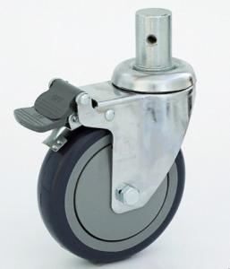 Quality medical wheel locking casters stem casters wooden floors wholesale