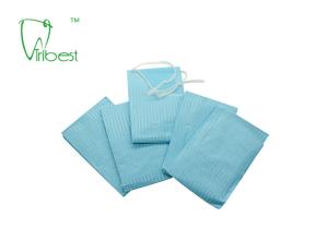 Quality 2 Ply Paper 1 Ply Poly Disposable Dental Bibs Dental Protective Wear With Tie wholesale