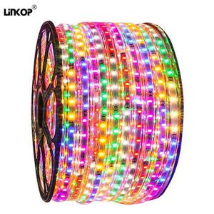 Quality 220v Customizable Flexible Led Light Strip Pcb Light Body Material 6 Colors Integrated Soft Light Strip wholesale