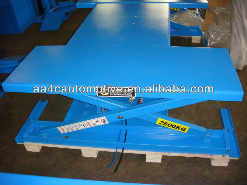 Airbag low profile rise scissor lift airbag lift