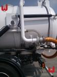 10m3 Vacuum Sewage Truck 6 Wheelers Sewage Cleaning Tanker